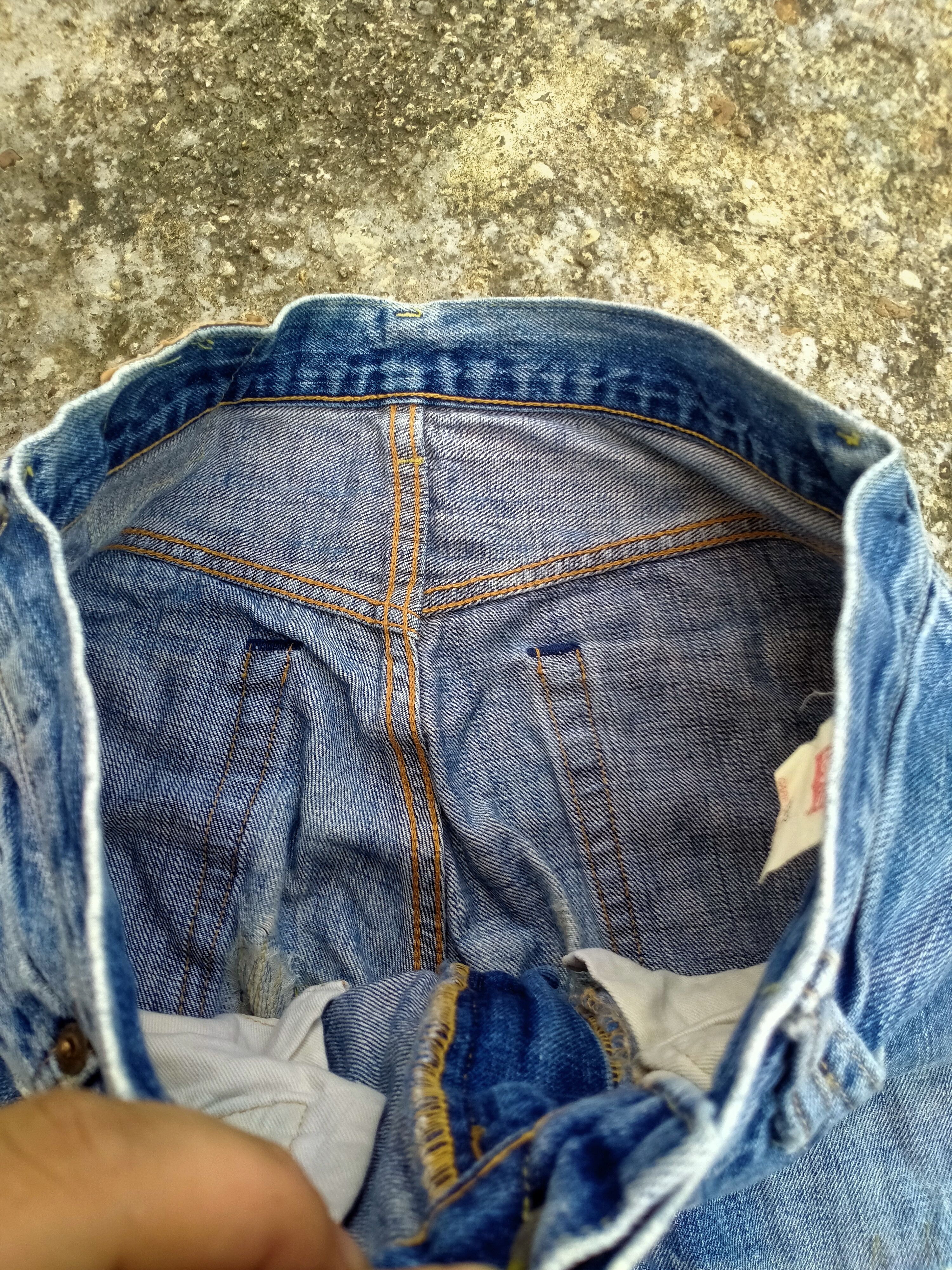 Levi's DISTRESSED LEVIS 502XX J22 BIG E SELVEDGE DENIM Size US 32 / EU 48 - 5 Thumbnail