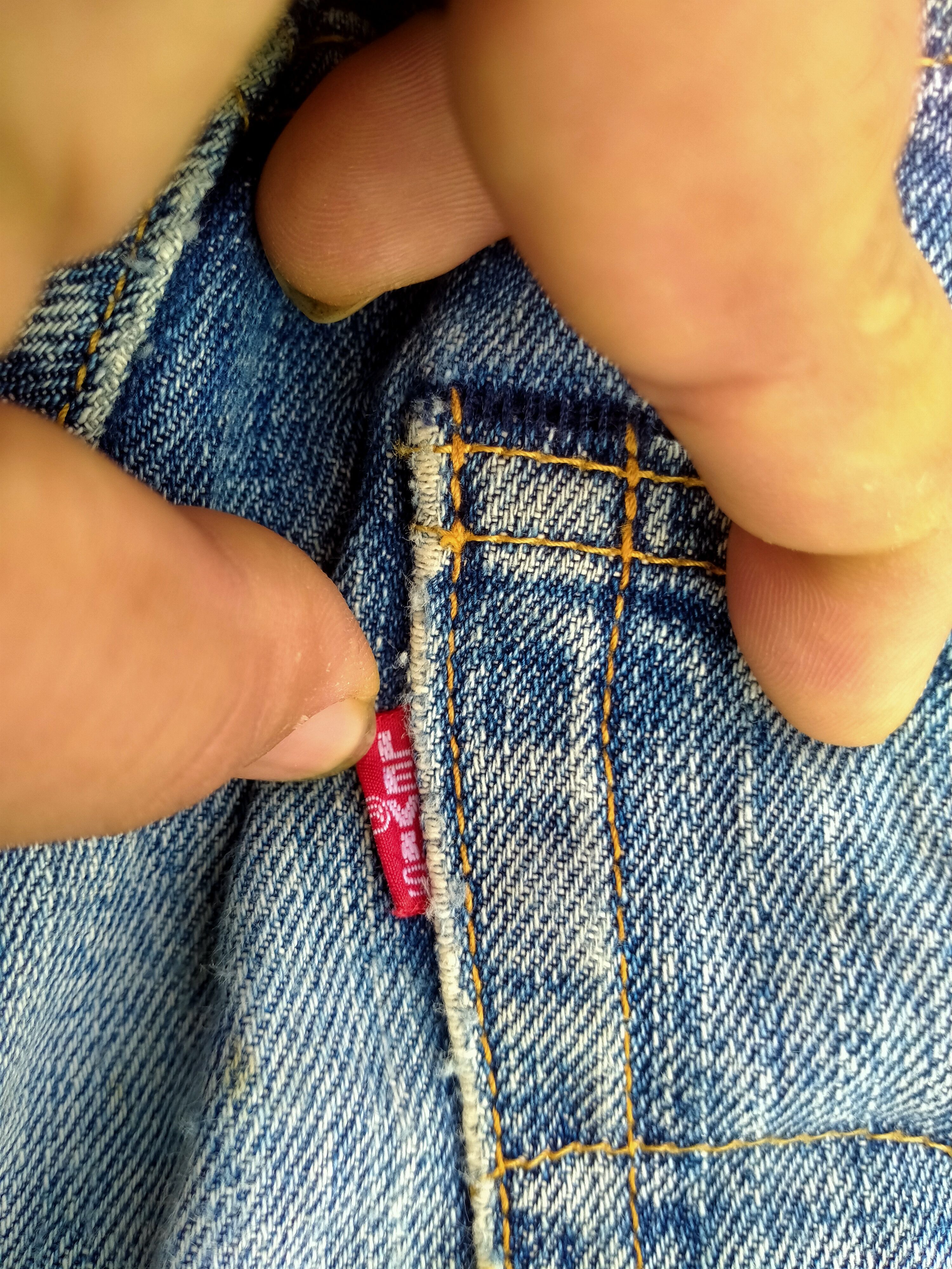 Levi's DISTRESSED LEVIS 502XX J22 BIG E SELVEDGE DENIM Size US 32 / EU 48 - 9 Thumbnail