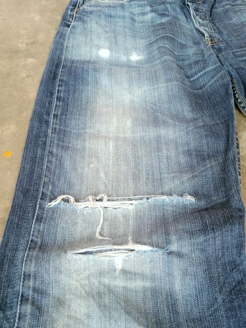 Levi's Vintage Levi's 501 Faded Blue Distressed Jeans 34x33 Size US 34 / EU 50 - 4 Thumbnail