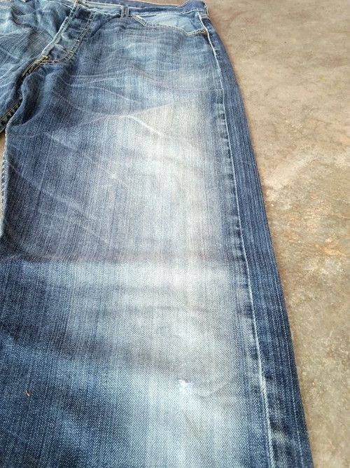 Levi's Vintage Levi's 501 Faded Blue Distressed Jeans 34x33 Size US 34 / EU 50 - 5 Thumbnail