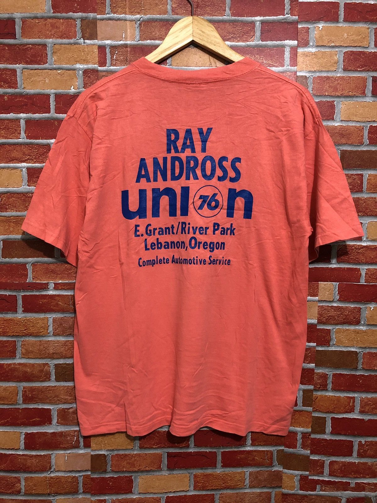 Vintage Vintage Union 76 Rey Andross T-Shirt Size US M / EU 48-50 / 2 - 1 Thumbnail