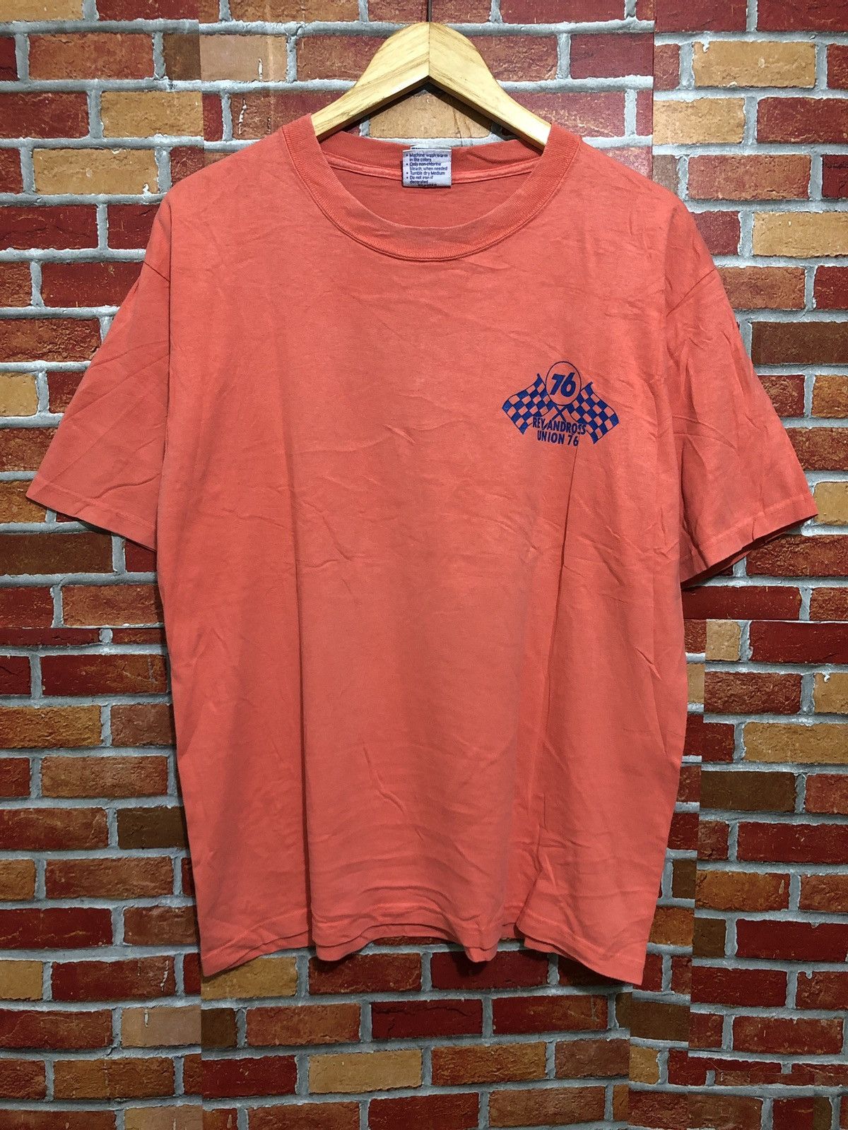 Vintage Vintage Union 76 Rey Andross T-Shirt Size US M / EU 48-50 / 2 - 2 Thumbnail