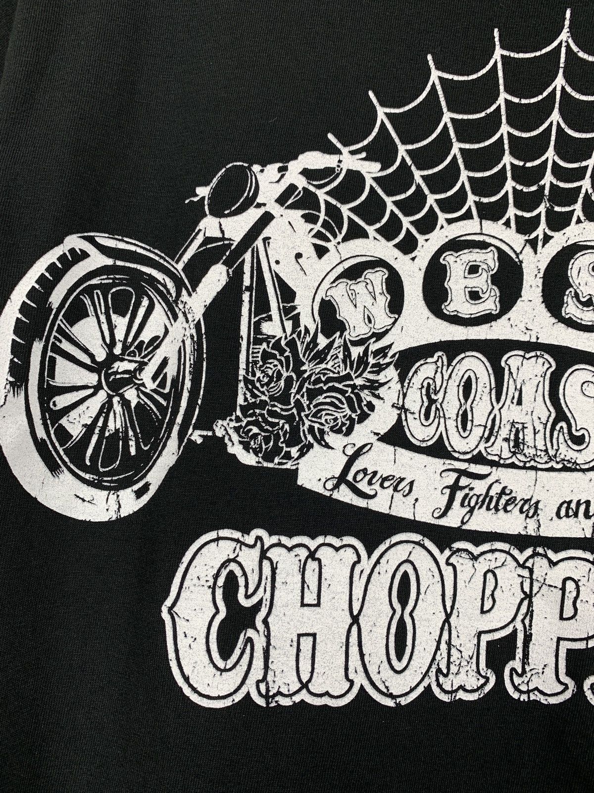 Vintage Vintage West Coast Choppers Black T-Shirt Size US S / EU 44-46 / 1 - 9 Thumbnail