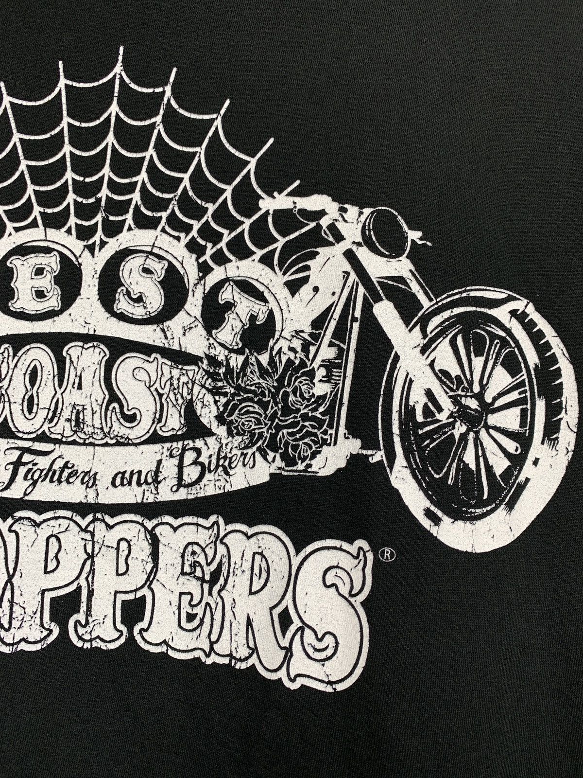 Vintage Vintage West Coast Choppers Black T-Shirt Size US S / EU 44-46 / 1 - 10 Thumbnail