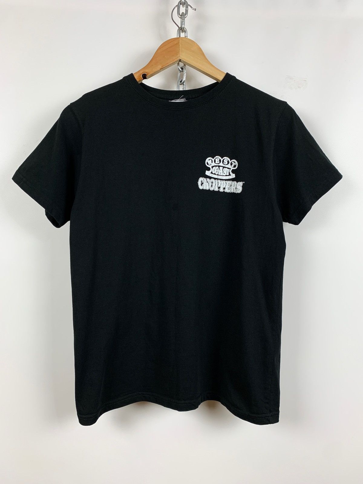 Vintage Vintage West Coast Choppers Black T-Shirt Size US S / EU 44-46 / 1 - 2 Thumbnail