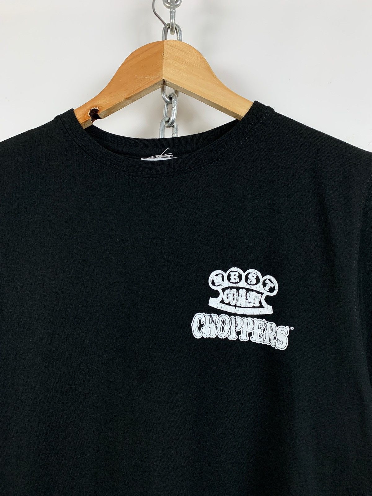 Vintage Vintage West Coast Choppers Black T-Shirt Size US S / EU 44-46 / 1 - 7 Thumbnail