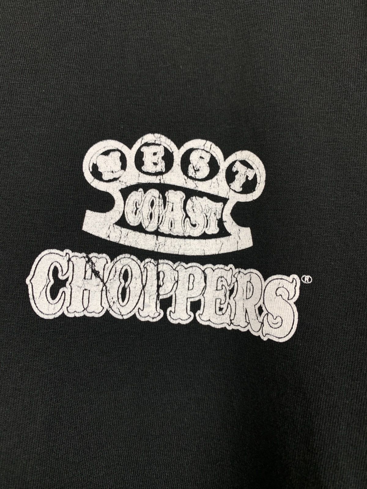 Vintage Vintage West Coast Choppers Black T-Shirt Size US S / EU 44-46 / 1 - 11 Thumbnail