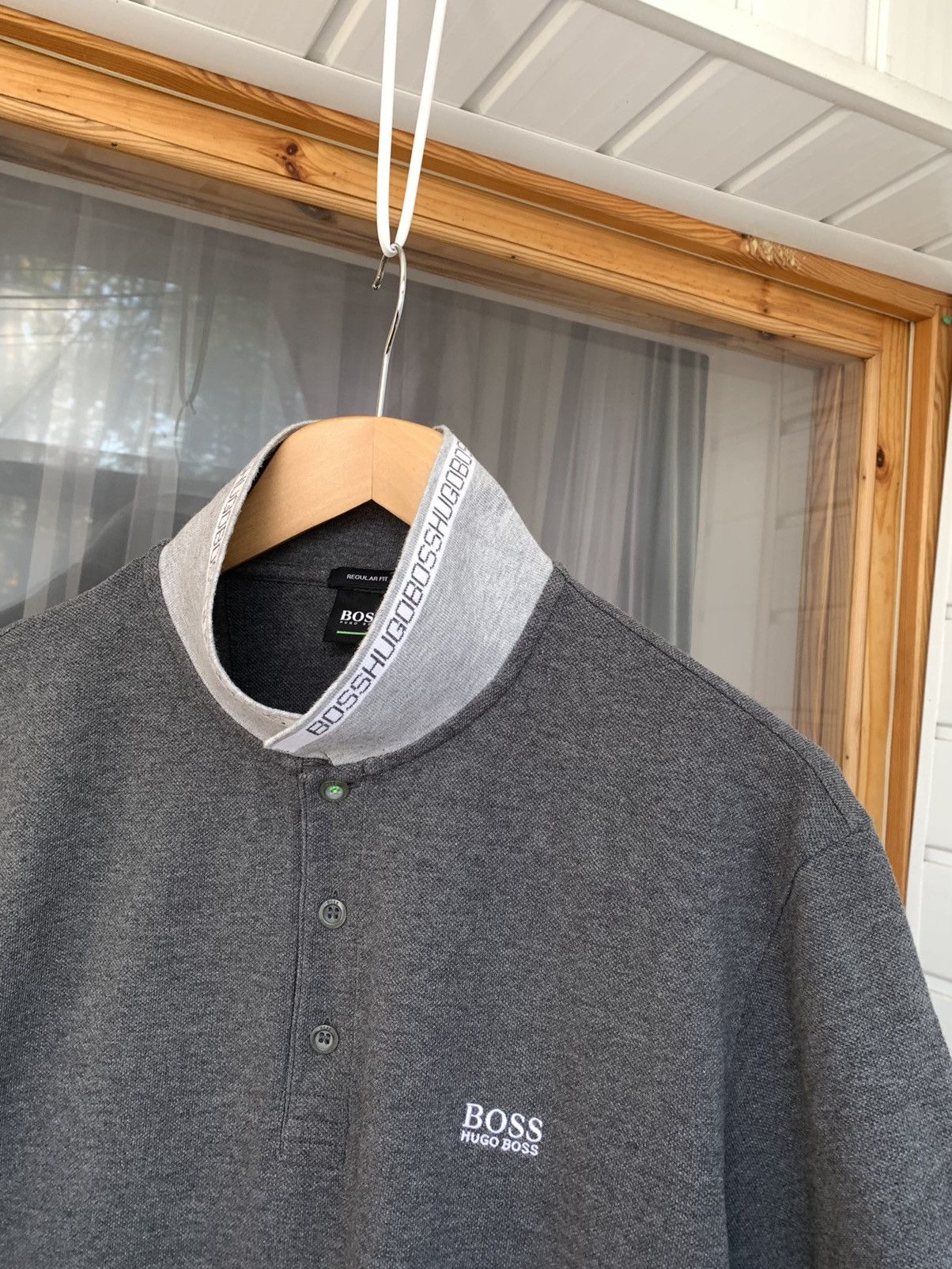 Hugo Boss Hugo Boss Polo Shirt Men’s Gray Size XL XXL Size US XXL / EU 58 / 5 - 5 Thumbnail