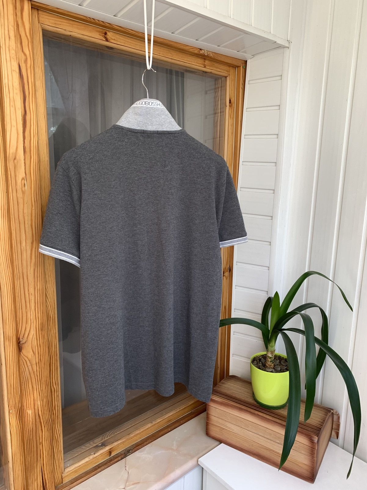 Hugo Boss Hugo Boss Polo Shirt Men’s Gray Size XL XXL Size US XXL / EU 58 / 5 - 7 Thumbnail