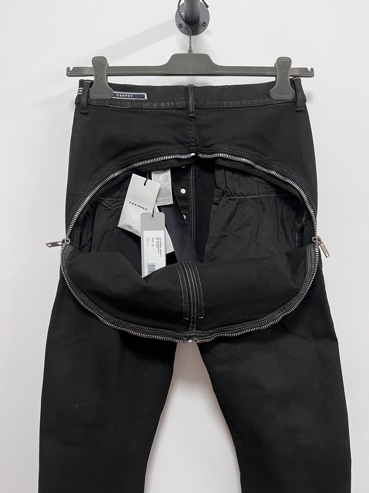 Rick Owens Drkshdw FW22 STROBE Bolan Banana cut pants Size US 30 / EU 46 - 7 Thumbnail