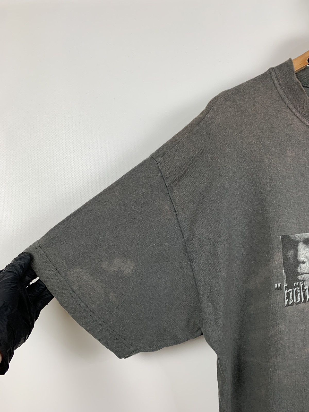 Band Tees Vintage Böhse Onkelz Faded Grey T-Shirt Size US XL / EU 56 / 4 - 12 Thumbnail