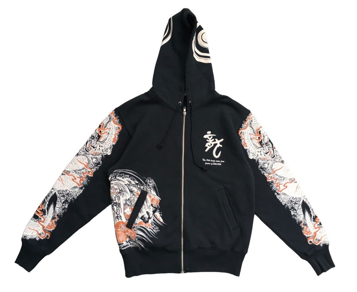 Japanese Brand Vintage Brand Bakuretsu Ranman Musume Sukajan Hoodie 2000s Size US M / EU 48-50 / 2 - 2 Thumbnail