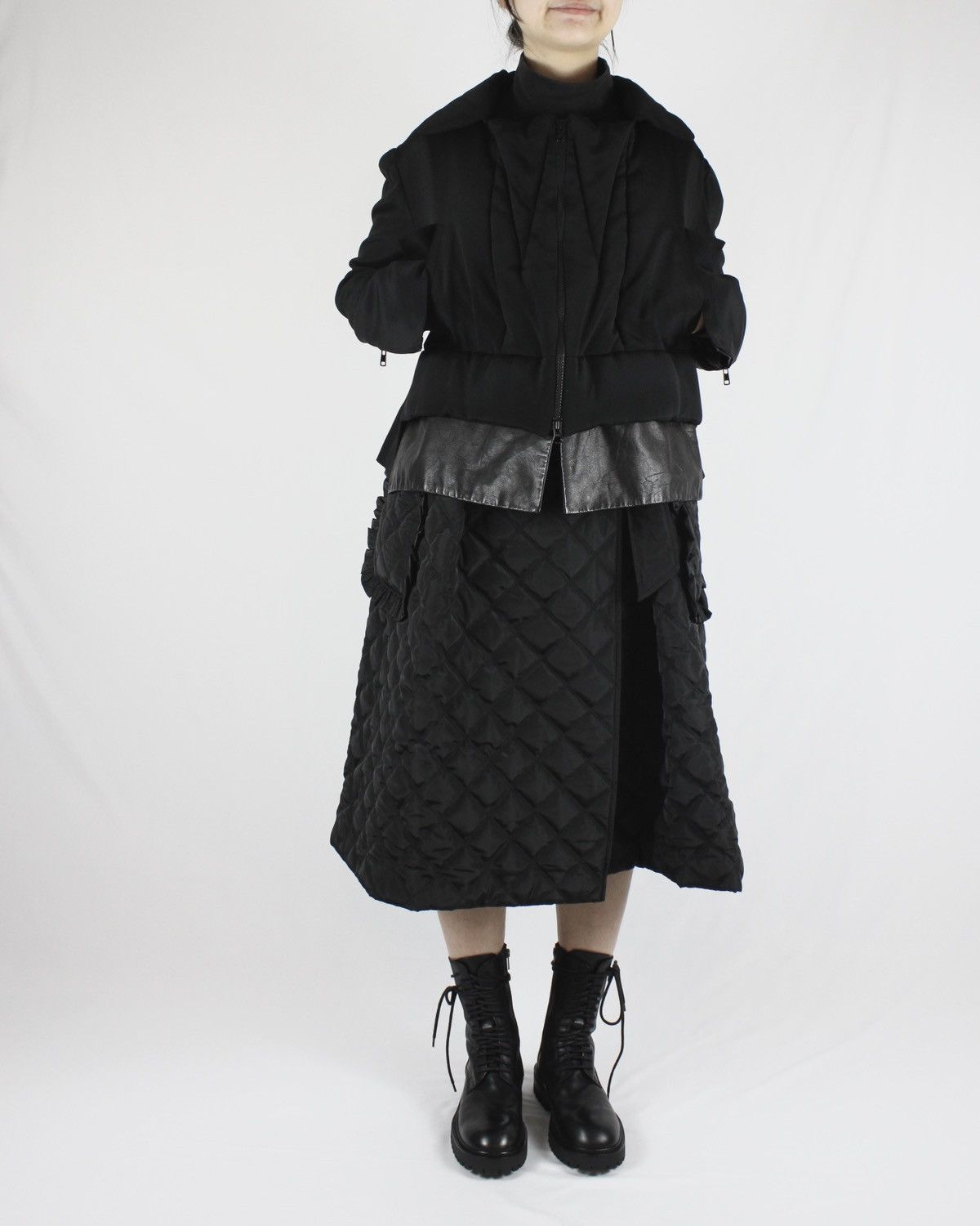 Yohji Yamamoto AW07 Layered Silk Jacket Size US S / EU 44-46 / 1 - 4 Thumbnail