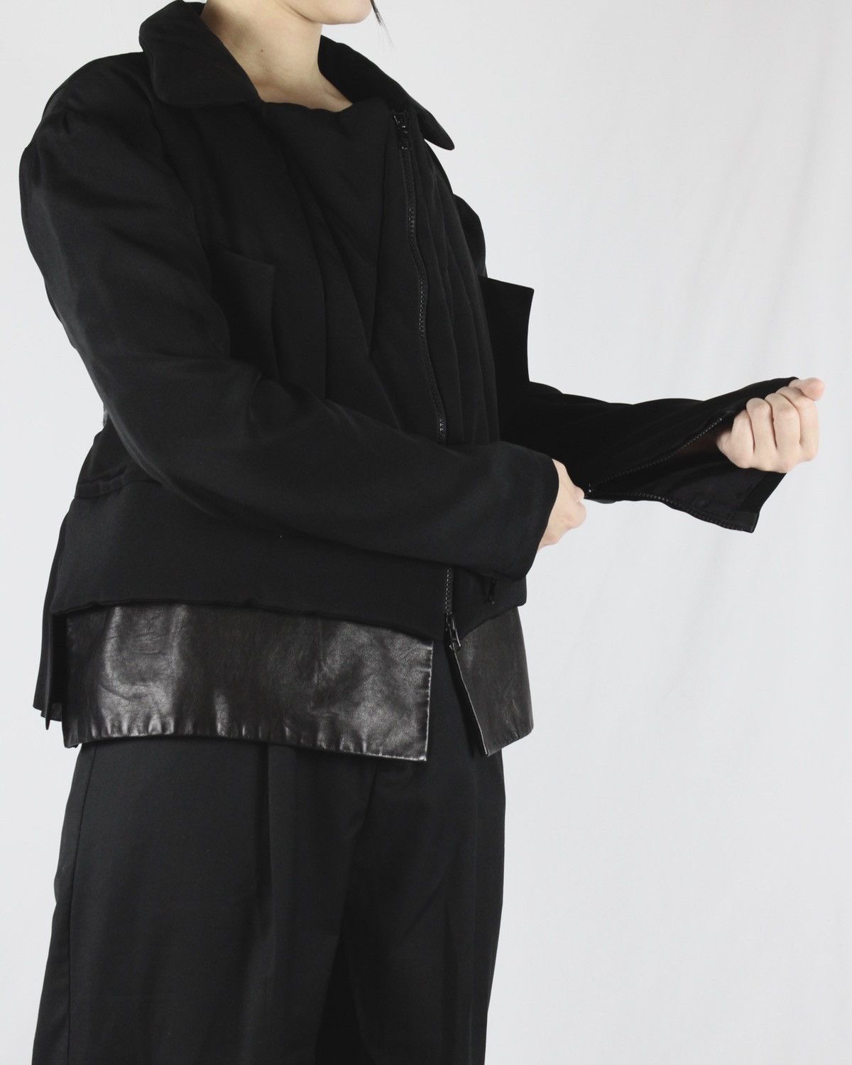 Yohji Yamamoto AW07 Layered Silk Jacket Size US S / EU 44-46 / 1 - 7 Thumbnail