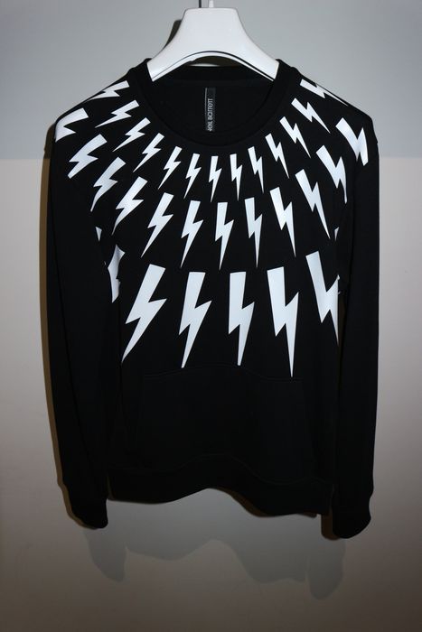 Neil barrett neoprene store sweatshirt