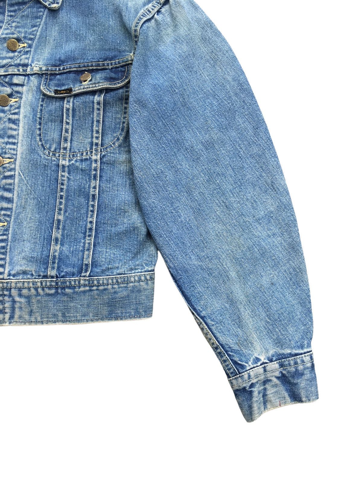 Lee Rare Vintage Brand Lee Sanforized Distressed Jacket 1960s Size US M / EU 48-50 / 2 - 5 Thumbnail