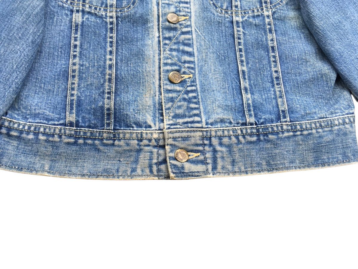 Lee Rare Vintage Brand Lee Sanforized Distressed Jacket 1960s Size US M / EU 48-50 / 2 - 4 Thumbnail