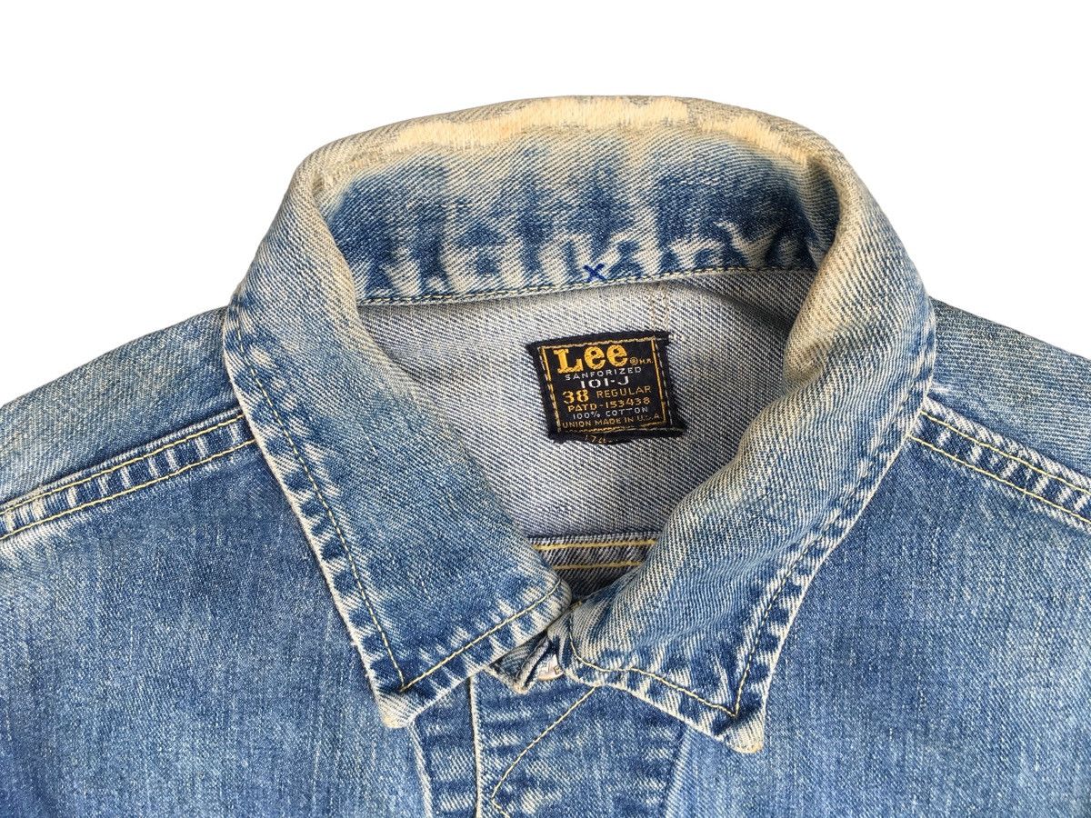 Lee Rare Vintage Brand Lee Sanforized Distressed Jacket 1960s Size US M / EU 48-50 / 2 - 10 Thumbnail