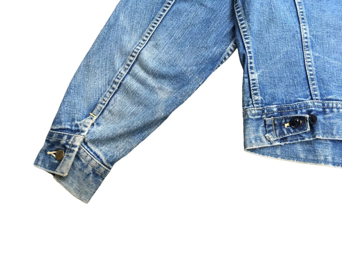 Lee Rare Vintage Brand Lee Sanforized Distressed Jacket 1960s Size US M / EU 48-50 / 2 - 7 Thumbnail