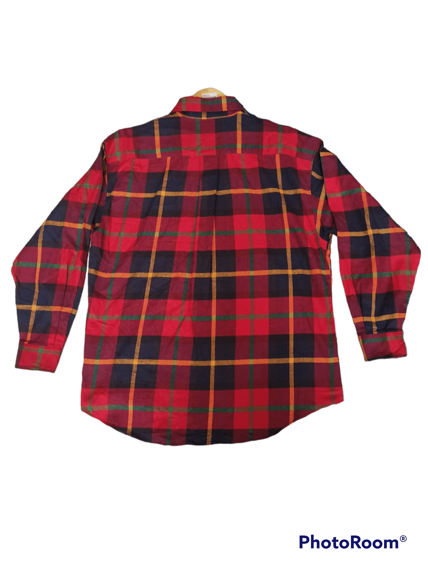 Flannel × Polo Ralph Lauren × Ralph Lauren 💎Luxury Polo International Flannel Button Up Shirt Size US S / EU 44-46 / 1 - 2 Thumbnail