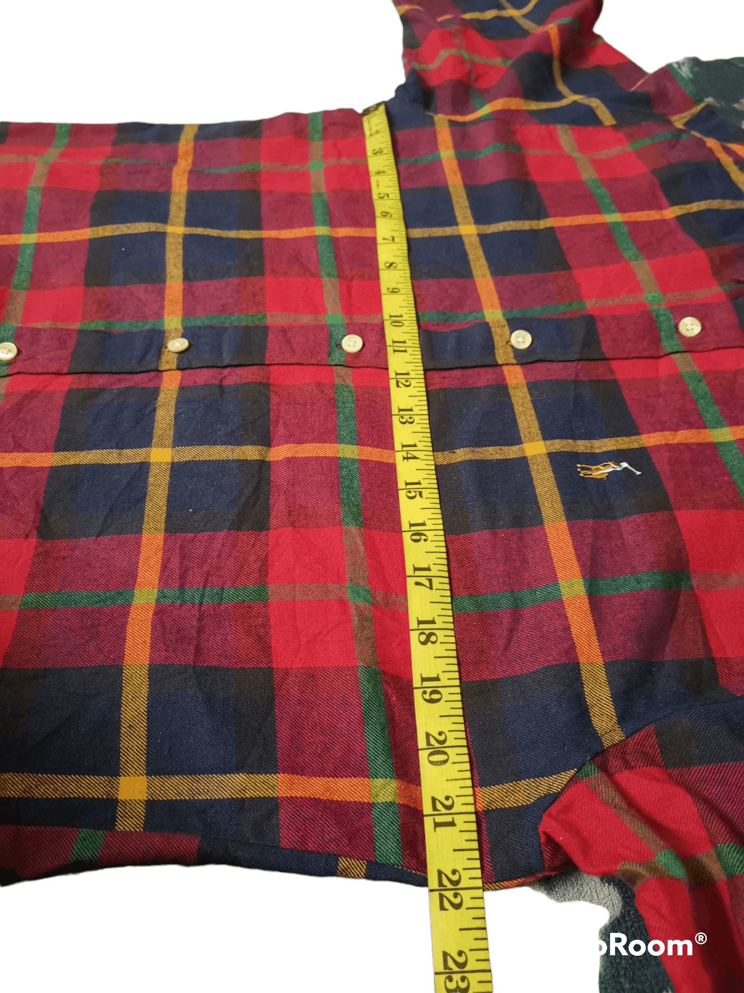 Flannel × Polo Ralph Lauren × Ralph Lauren 💎Luxury Polo International Flannel Button Up Shirt Size US S / EU 44-46 / 1 - 10 Thumbnail