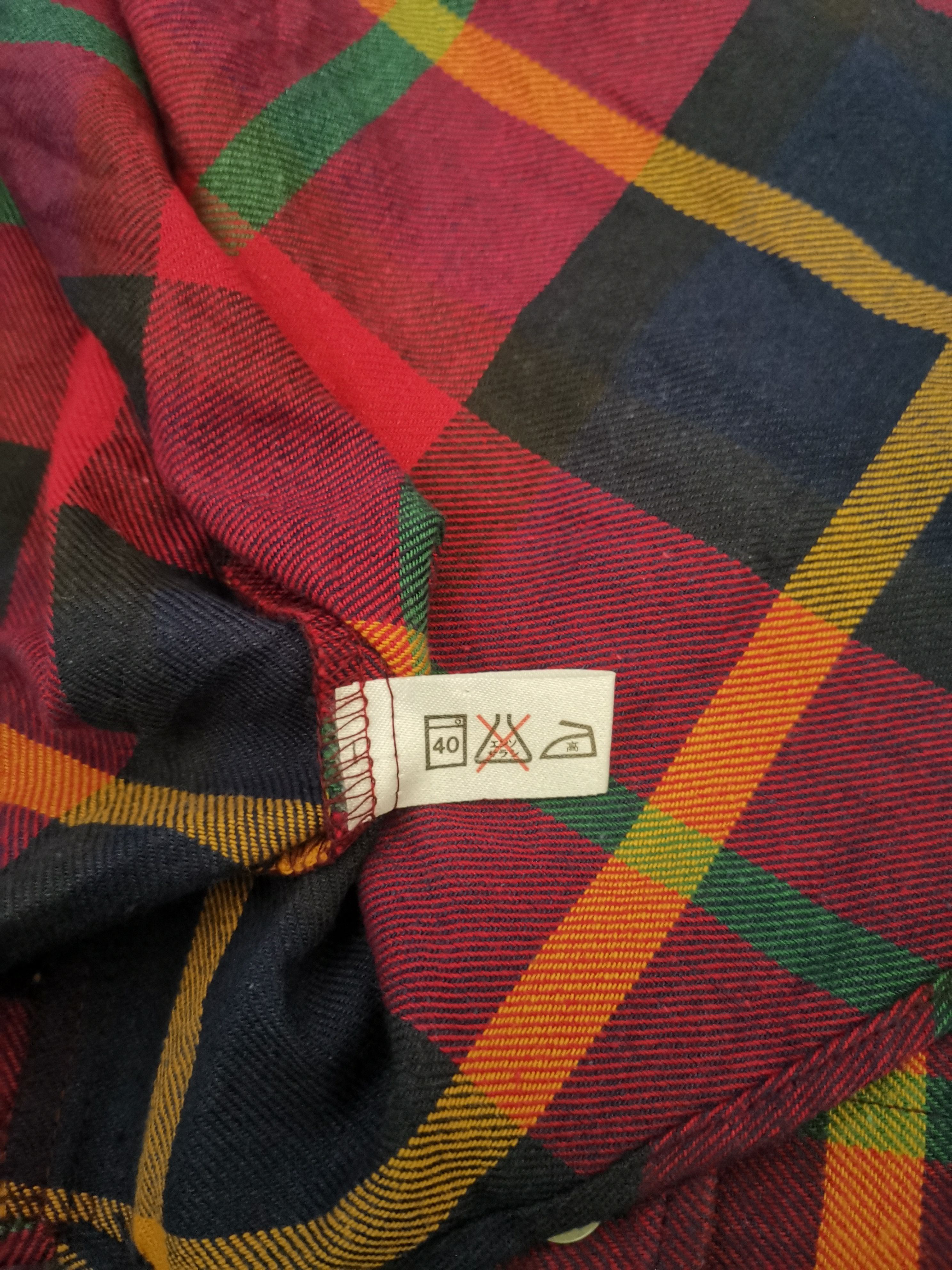 Flannel × Polo Ralph Lauren × Ralph Lauren 💎Luxury Polo International Flannel Button Up Shirt Size US S / EU 44-46 / 1 - 6 Thumbnail