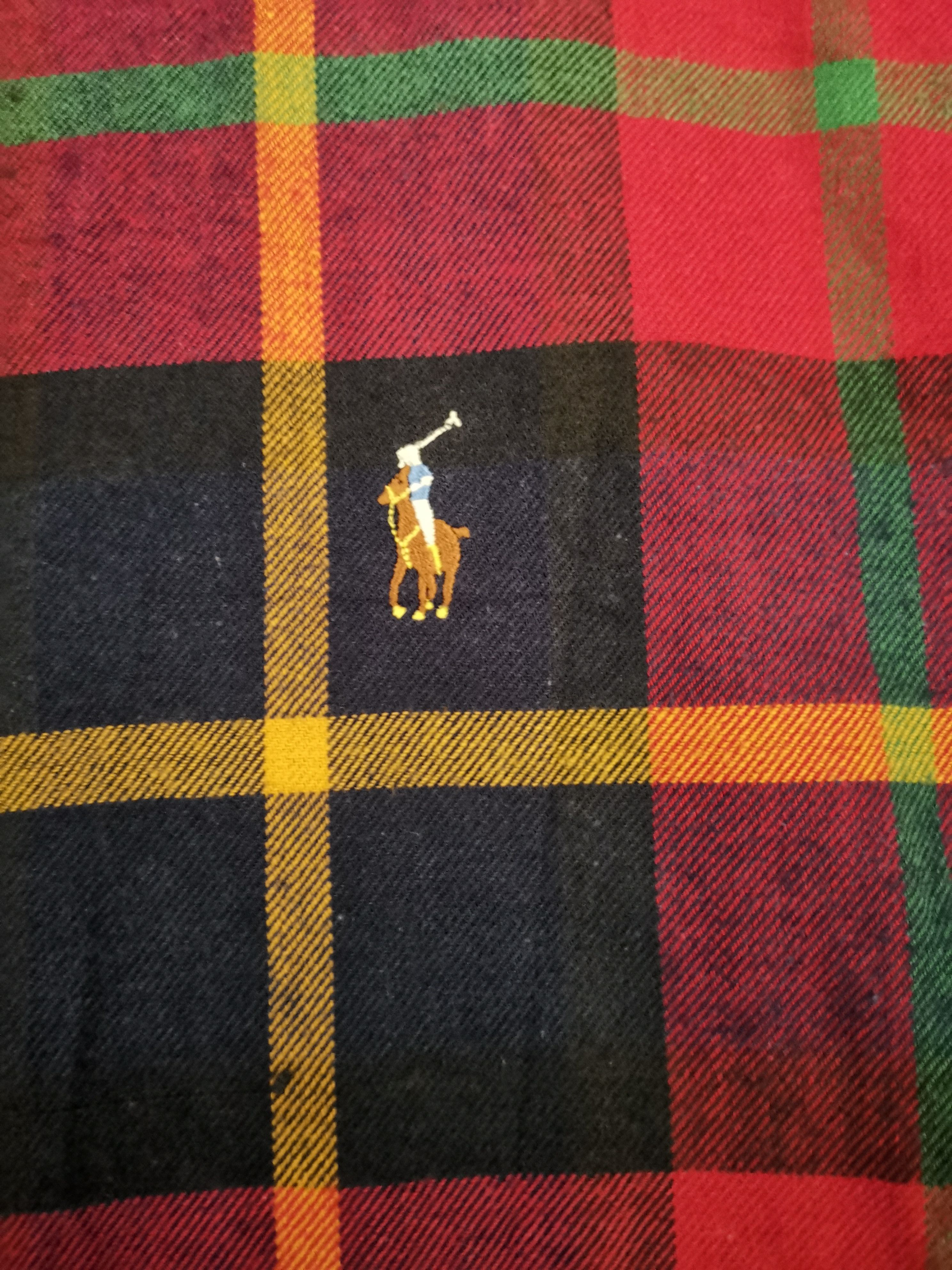 Flannel × Polo Ralph Lauren × Ralph Lauren 💎Luxury Polo International Flannel Button Up Shirt Size US S / EU 44-46 / 1 - 3 Thumbnail