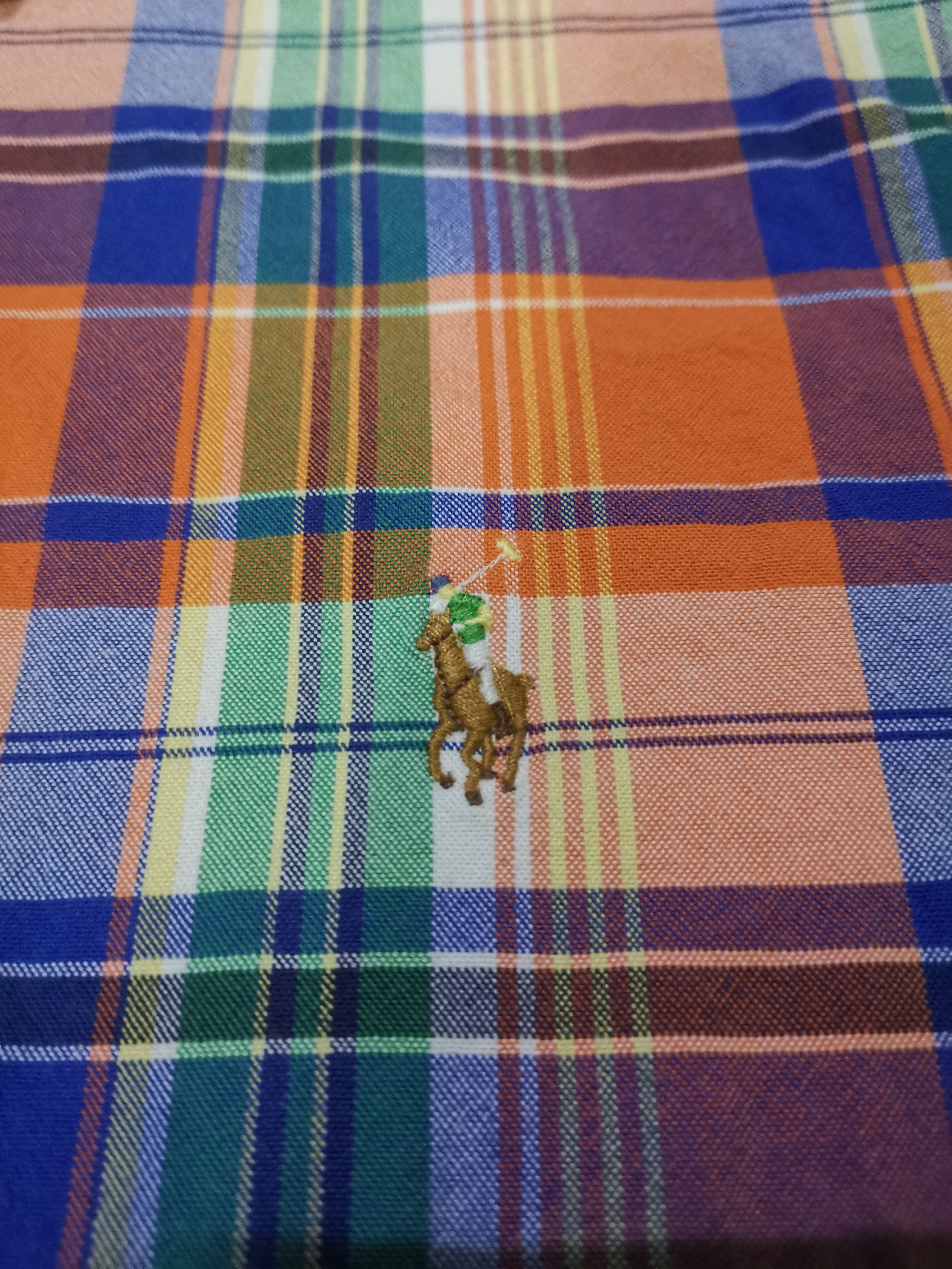 Polo Ralph Lauren × Ralph Lauren 💎Luxury Polo Ralph Lauren Stretch Oxford Button Up Shirt Size US L / EU 52-54 / 3 - 7 Thumbnail