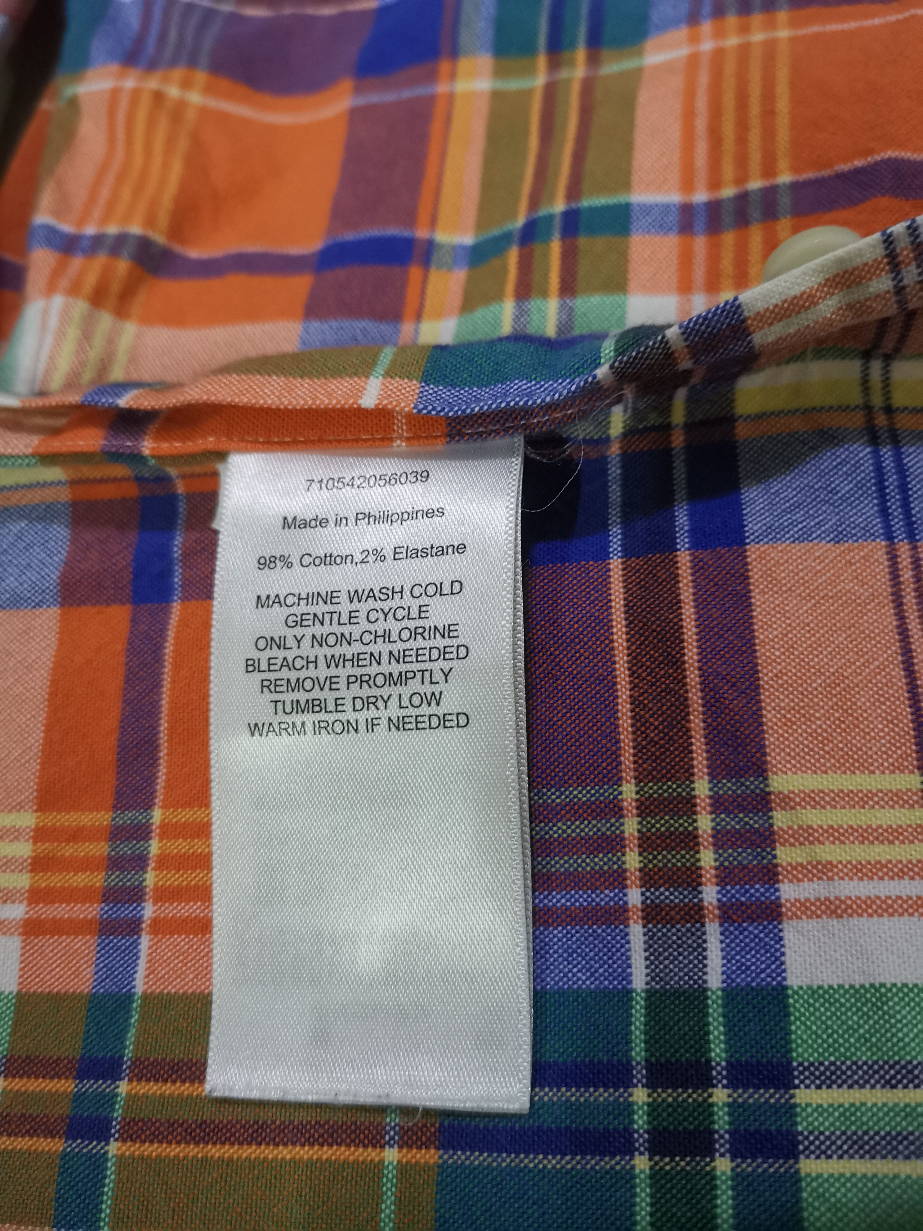 Polo Ralph Lauren × Ralph Lauren 💎Luxury Polo Ralph Lauren Stretch Oxford Button Up Shirt Size US L / EU 52-54 / 3 - 6 Thumbnail
