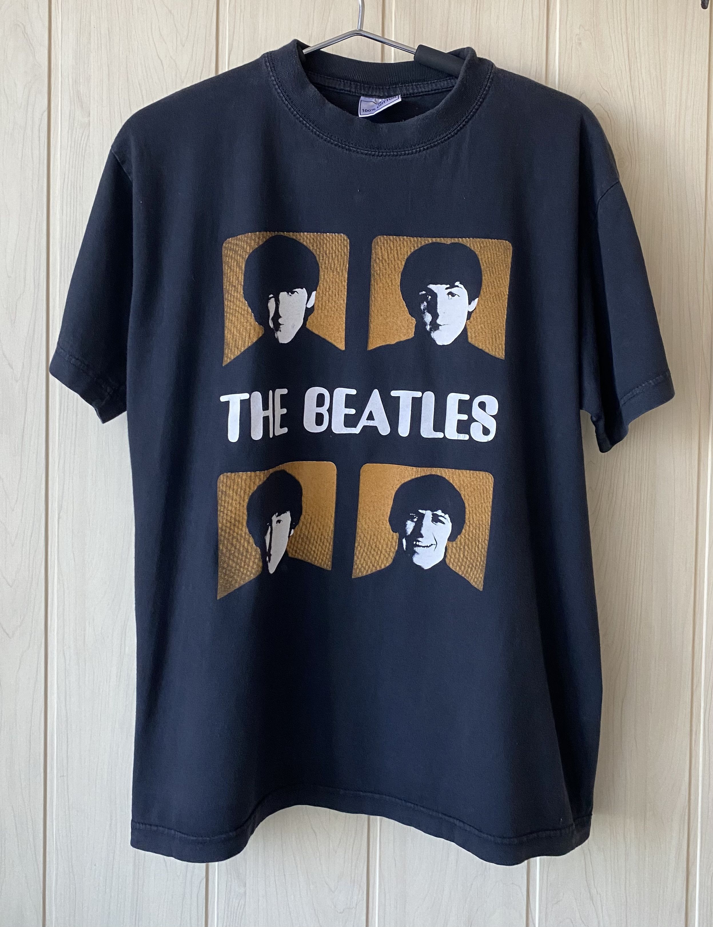 Band Tees × Vintage Vintage 90s The Beatles portraits double sided t-shirt Size US S / EU 44-46 / 1 - 1 Thumbnail