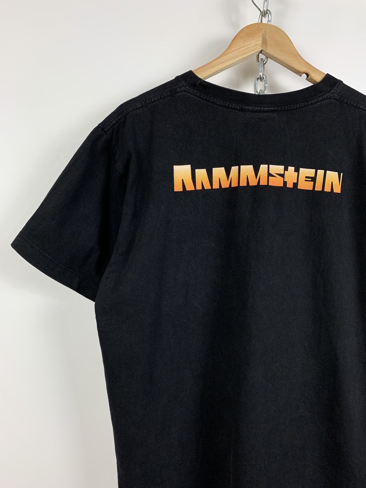 Band Tees Vintage Rammstein Sehnsucht Black Band T-Shirt Size US L / EU 52-54 / 3 - 8 Thumbnail