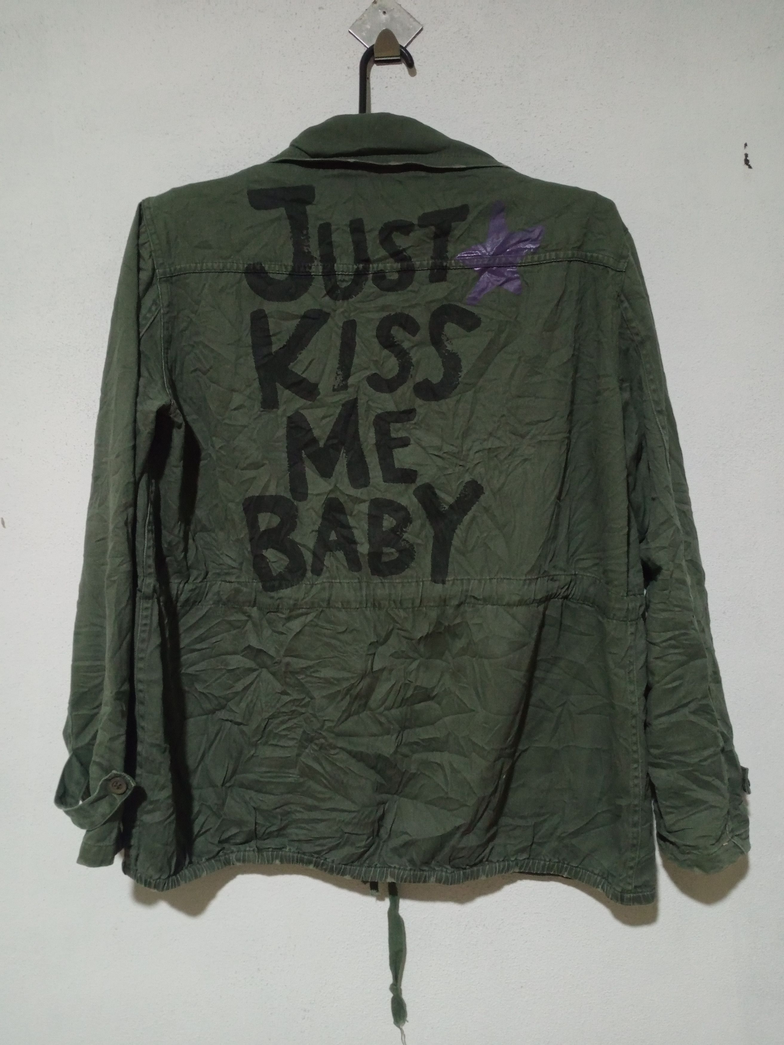 Vintage JUST KISS ME BABy By MERCURYDUo light jacket