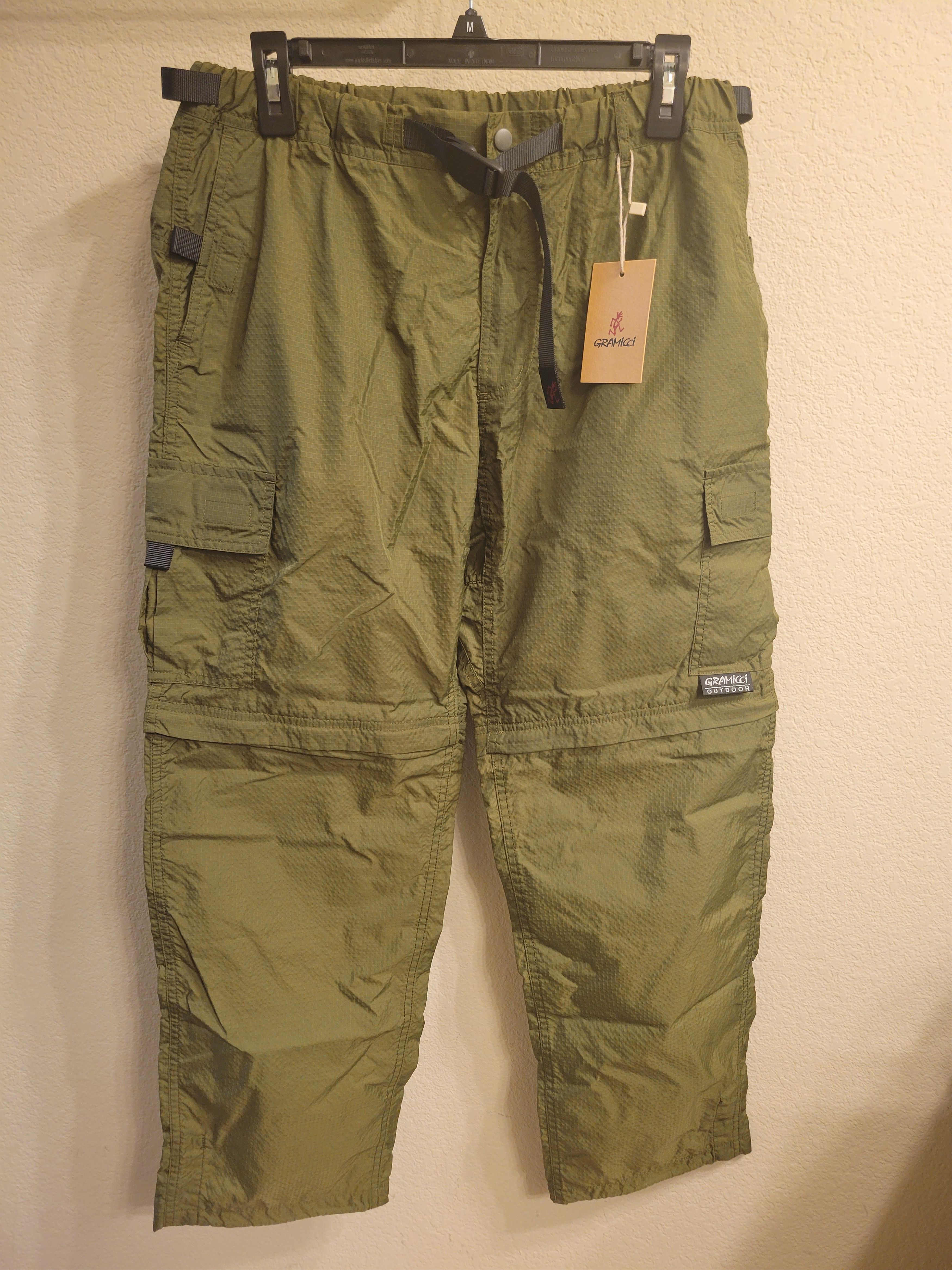 Utility zip-off cargo pants