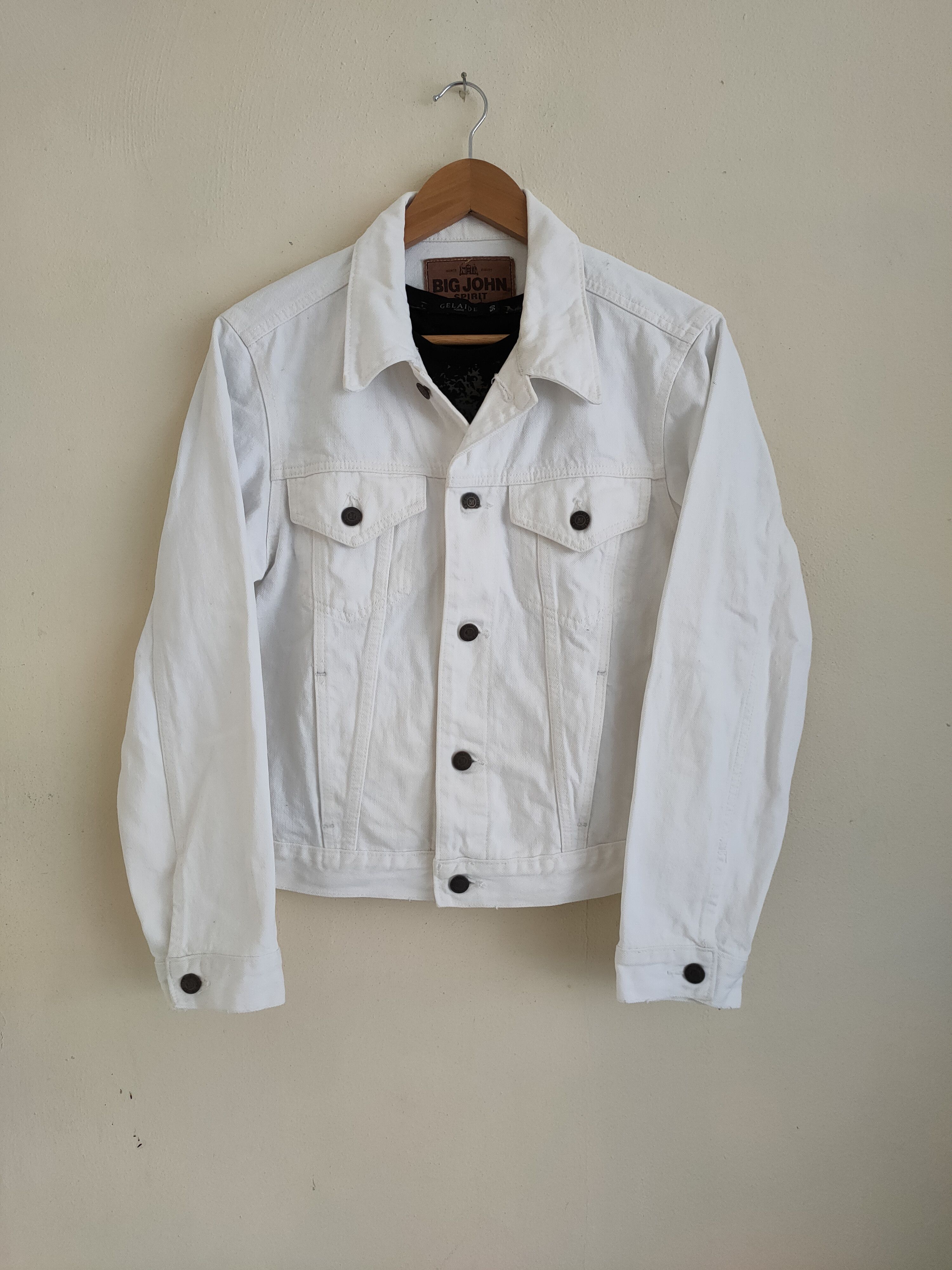 Veste En Denim Brut Big John Green Label - Taille M - Neuf Sans étiquettes