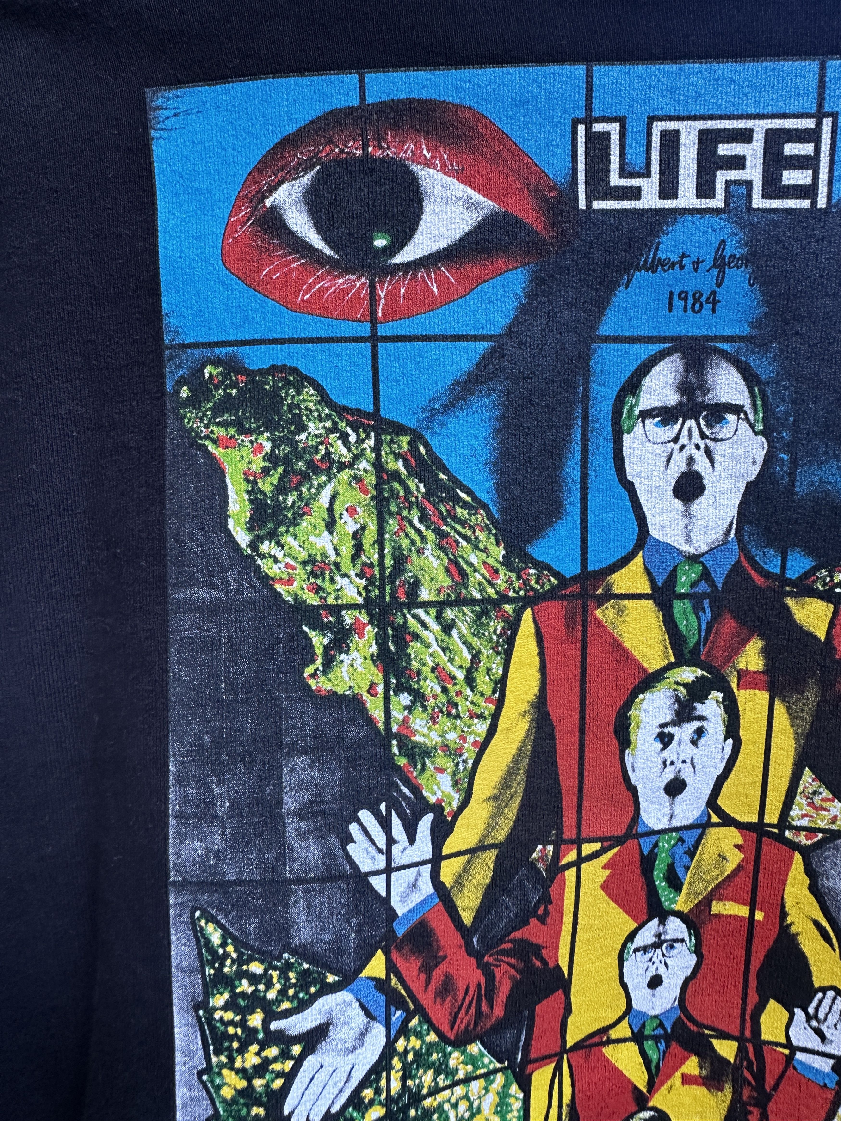 Supreme Gilbert & George LIFE Hooded Sweatshirt Size US S / EU 44-46 / 1 - 4 Thumbnail