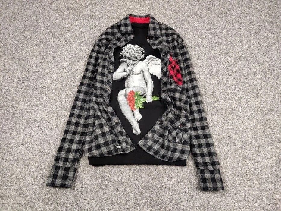 Flannel Vintage Flannel Shirt Plaid Checkered Travis Scott Style Size US M / EU 48-50 / 2 - 2 Thumbnail