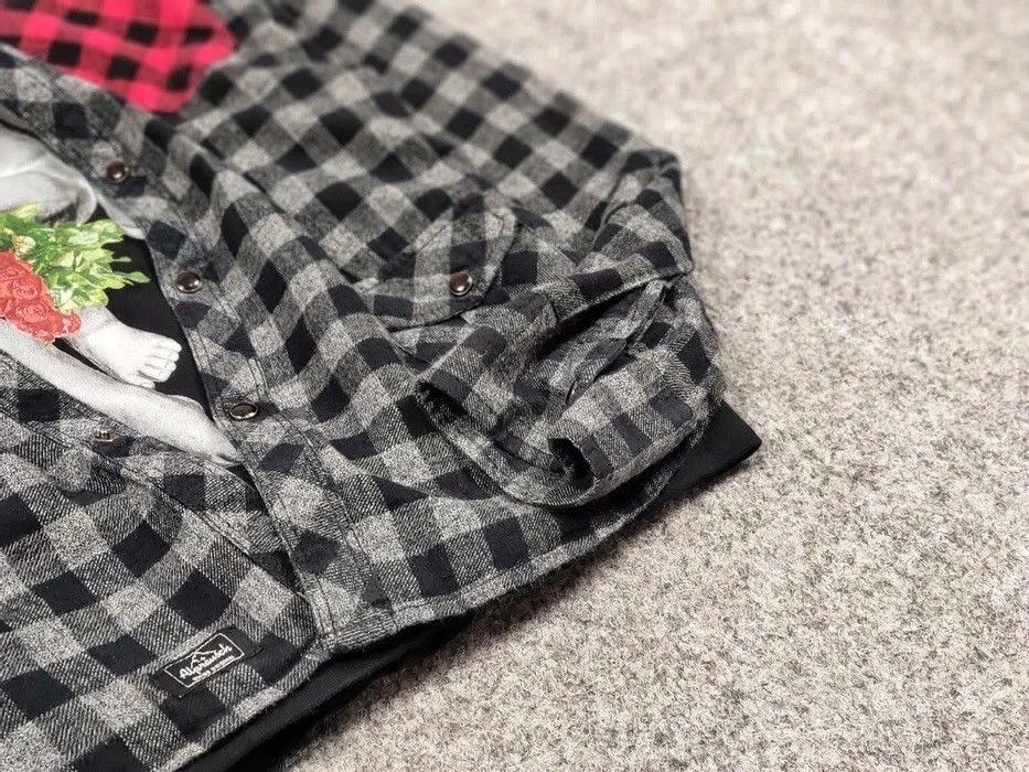 Flannel Vintage Flannel Shirt Plaid Checkered Travis Scott Style Size US M / EU 48-50 / 2 - 8 Thumbnail