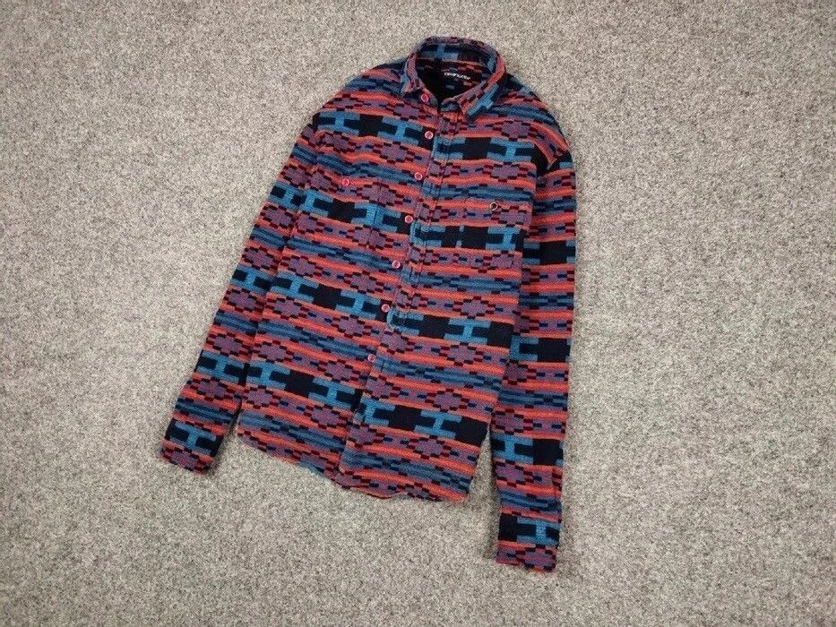 Flannel Vintage Checkered Flannel Shirt Travis Scott Style Hype Size US M / EU 48-50 / 2 - 4 Thumbnail