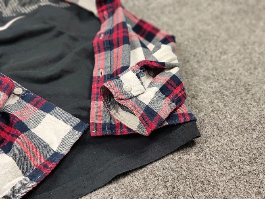 Flannel Vintage Flannel Shirt Travis Scott Style Streetwear Hype Size US L / EU 52-54 / 3 - 7 Thumbnail