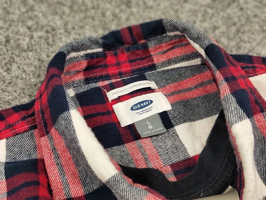 Flannel Vintage Flannel Shirt Travis Scott Style Streetwear Hype Size US L / EU 52-54 / 3 - 9 Thumbnail