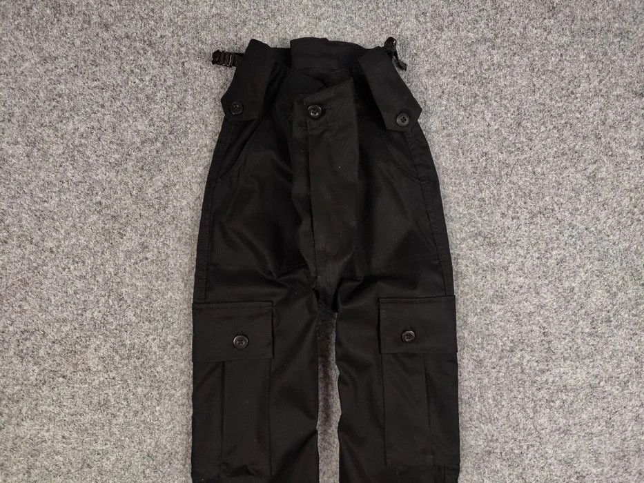 Japanese Brand Vintage 90's Military Black Cargo Pants Travis Scott Japan Size US 36 / EU 52 - 3 Thumbnail