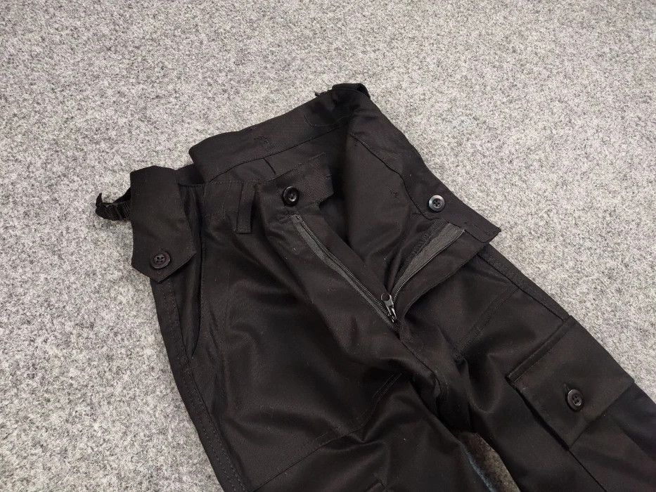 Japanese Brand Vintage 90's Military Black Cargo Pants Travis Scott Japan Size US 36 / EU 52 - 8 Thumbnail