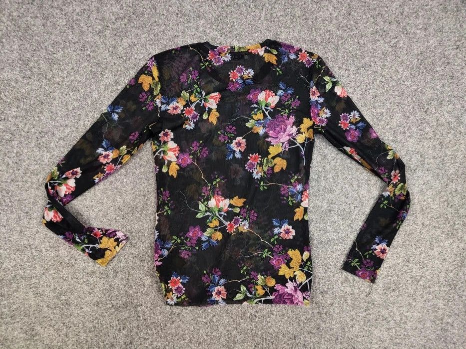 Japanese Brand Vintage Mesh Long Sleeve Motive Flowers Jean Paul Gaultier Size US XS / EU 42 / 0 - 5 Thumbnail
