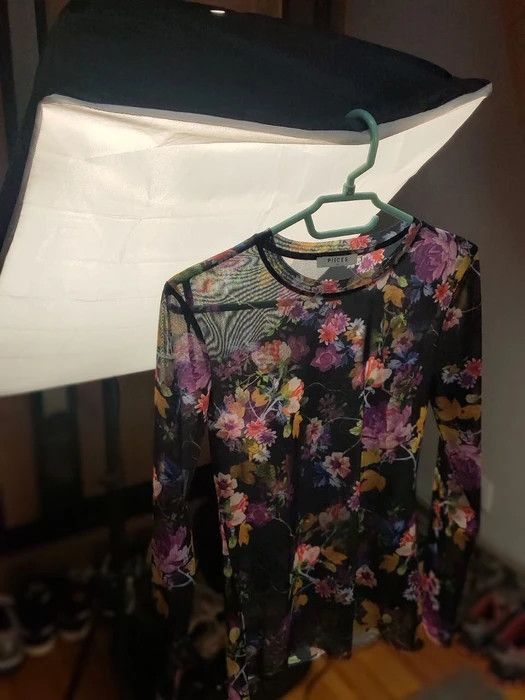 Japanese Brand Vintage Mesh Long Sleeve Motive Flowers Jean Paul Gaultier Size US XS / EU 42 / 0 - 9 Thumbnail