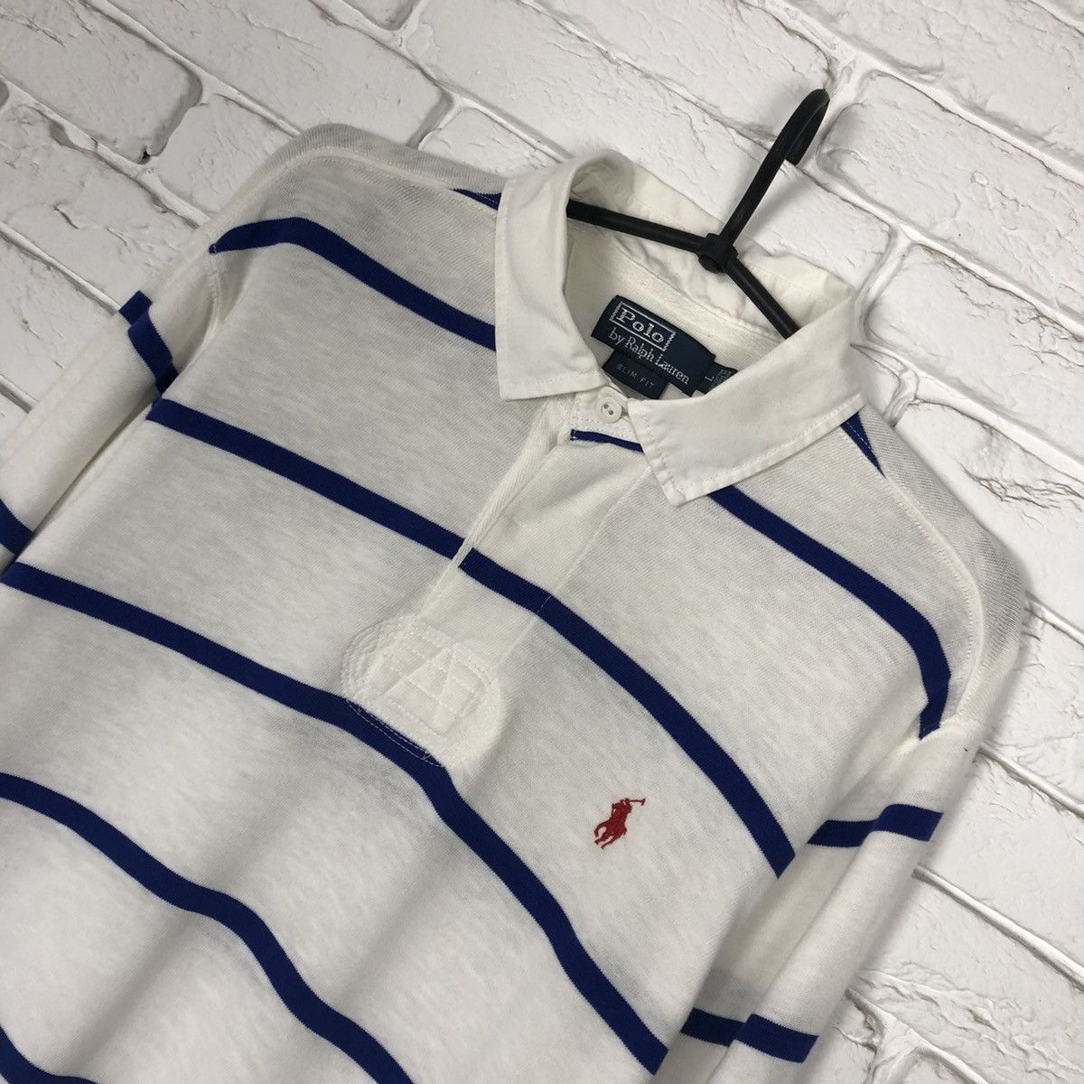 Polo Ralph Lauren Polo Ralph Lauren vintage rugby long sleeve polos Size US L / EU 52-54 / 3 - 2 Thumbnail