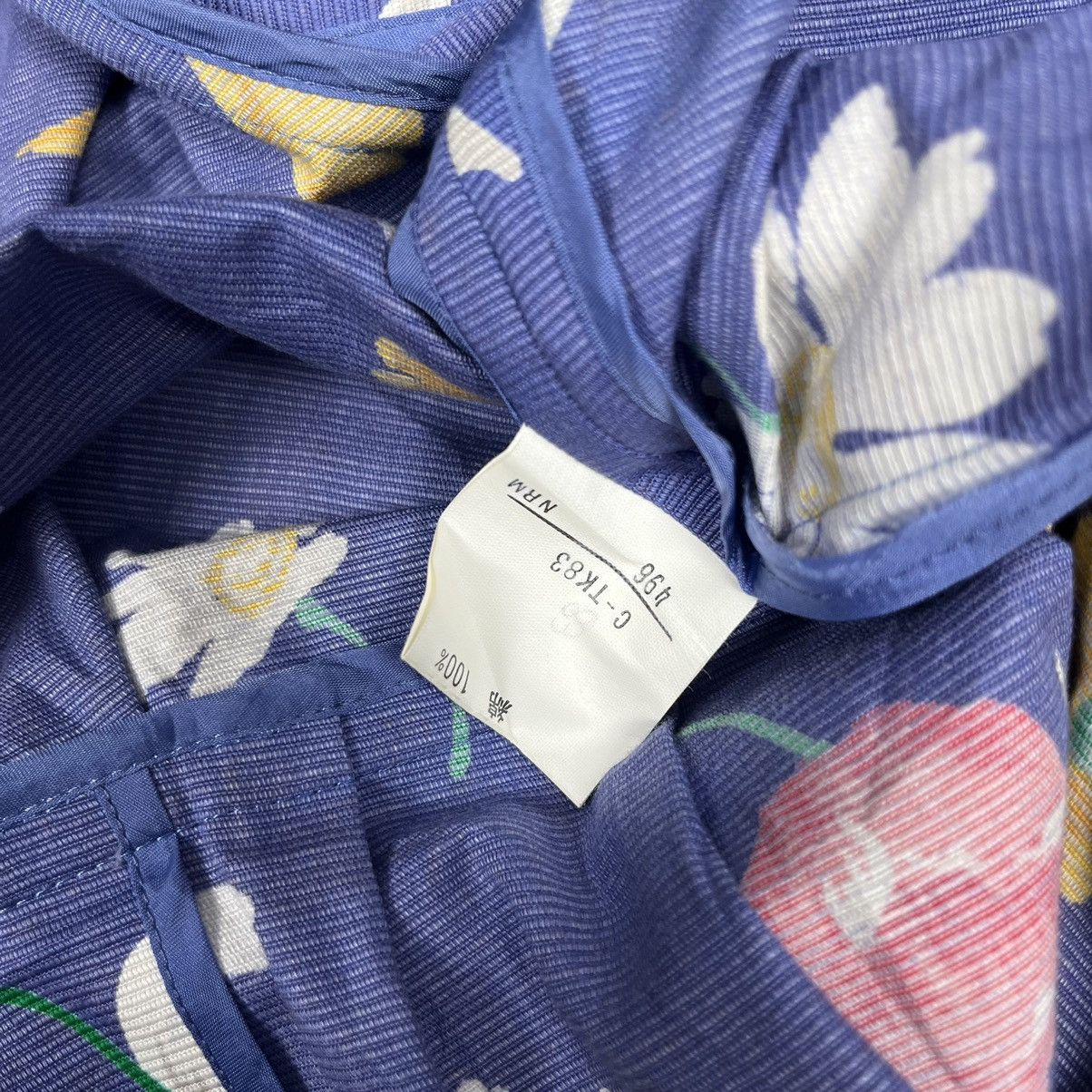 Yves Saint Laurent Yves Saint Laurent Floral Blouse Size XS / US 0-2 / IT 36-38 - 14 Thumbnail