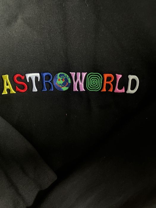 Travis Scott Travis Scott Astroworld Logo Hoodie | Grailed