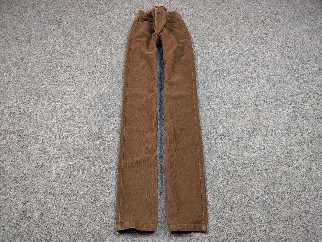 The Kooples The Kooples Corduroy Brown Mens Casual Trousers Pants Size US 27 - 2 Thumbnail