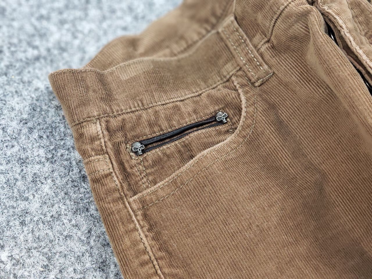 The Kooples The Kooples Corduroy Brown Mens Casual Trousers Pants Size US 27 - 11 Thumbnail