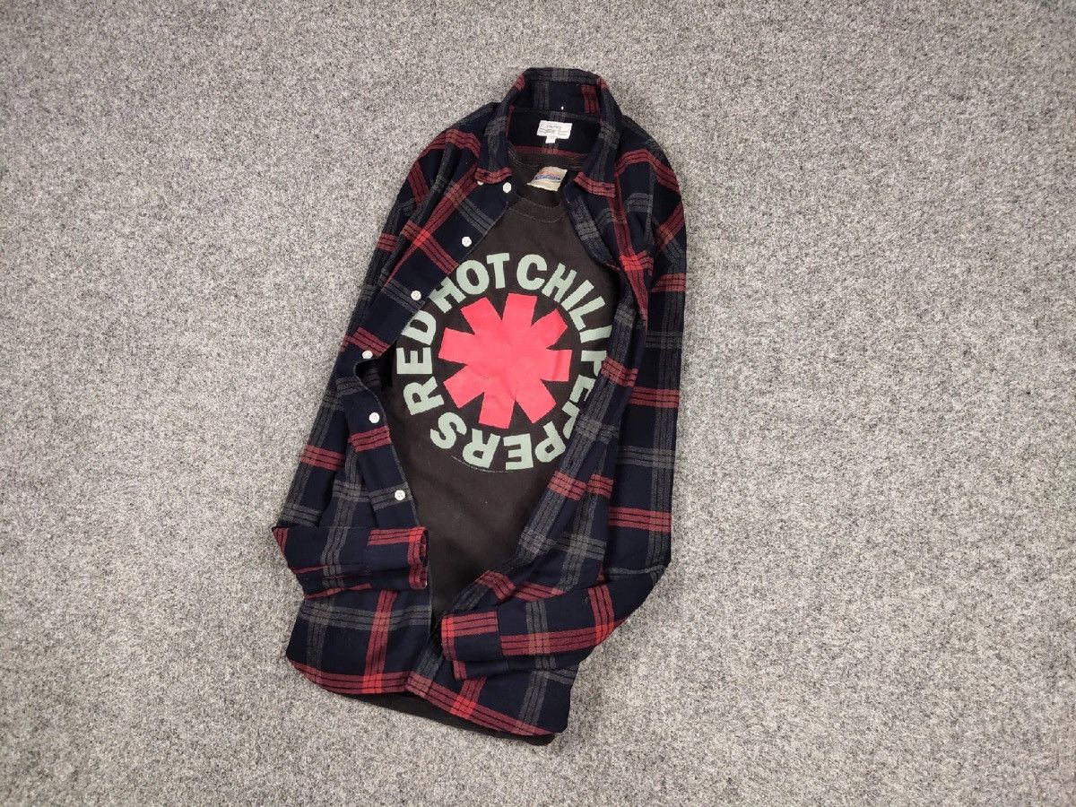 Flannel Vintage Flannel Shirt Travis Scott Style Size US L / EU 52-54 / 3 - 9 Thumbnail